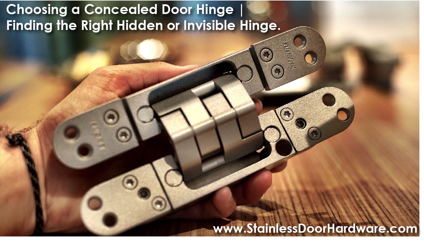 Concealed Door Hinge - Modern Hardware